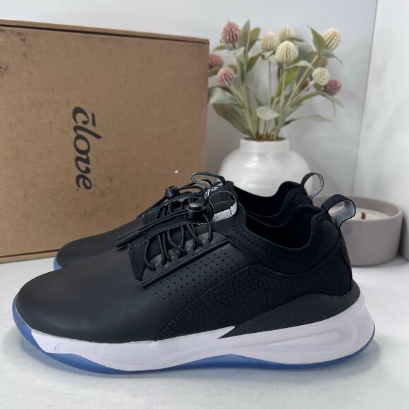 Clove Nursing Classic Sneakers Night Shift Black Women W9/M7.5 Men NWB Medical - Picture 1 of 10